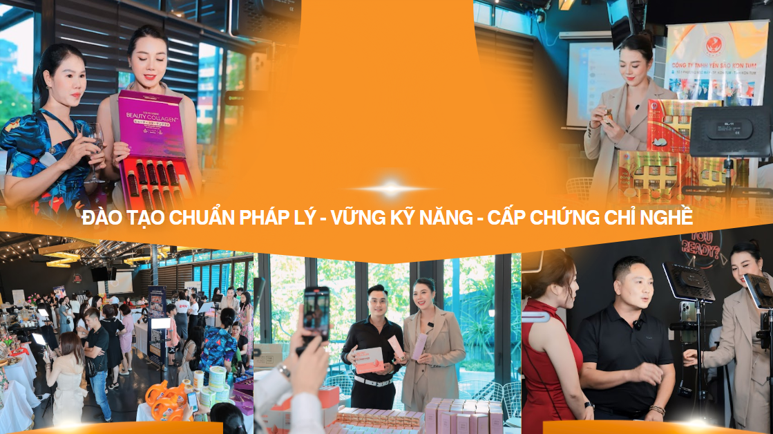 Không gian đào tạo livestream